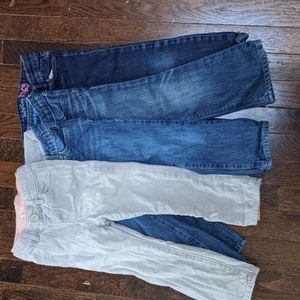 4 pairs of baby gap jeans